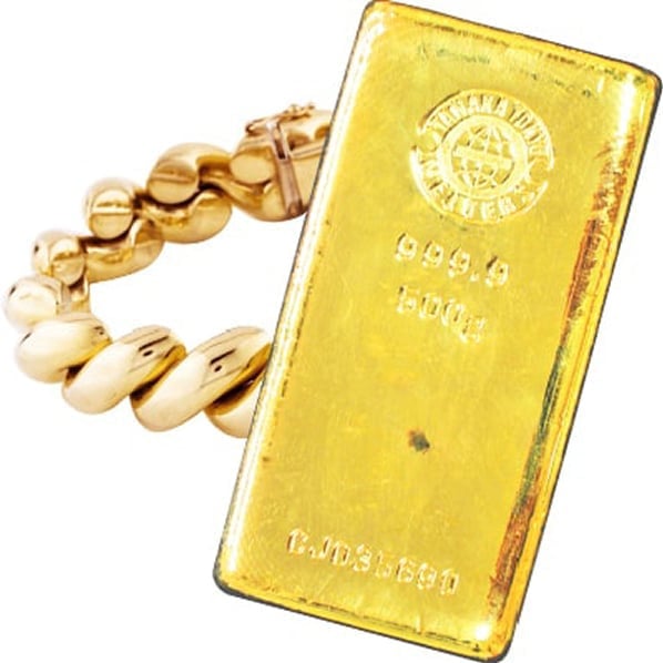 金・貴金属の買取品目イメージ